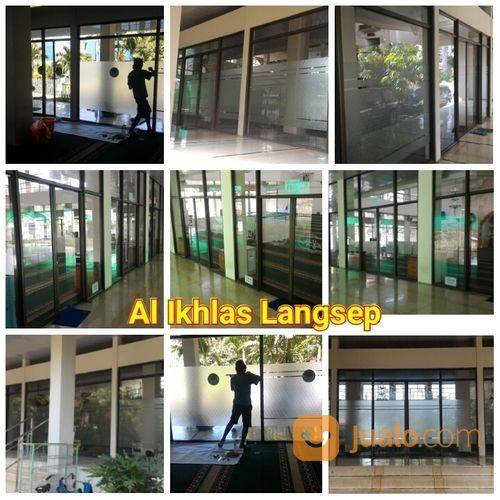 Sticker Sandblast/Sticker Kaca Es Dan Kaca Film Malang Raya
