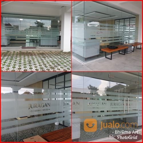 Sticker Sandblast/Sticker Kaca Es Dan Kaca Film Malang Raya