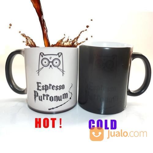 Souvenir Mug Bunglon Custom Premium - Custom Foto Atau Apapun