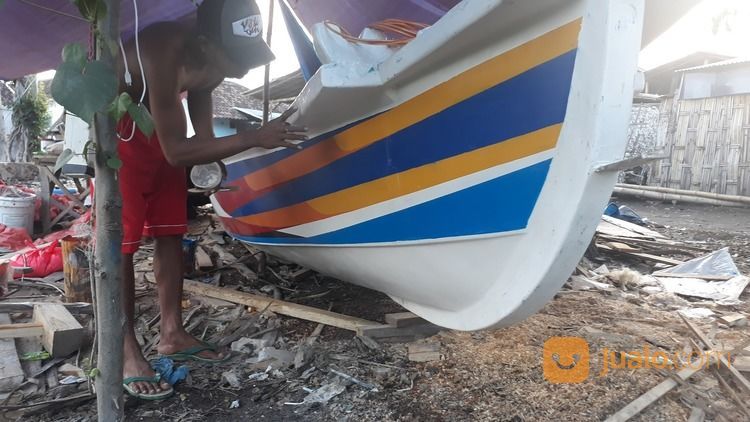 SAMUDRA FIBERGLASS, Perahu Fiber Model GRS10 Pjg10m, L2,15, T70 HP/WA:082312425825