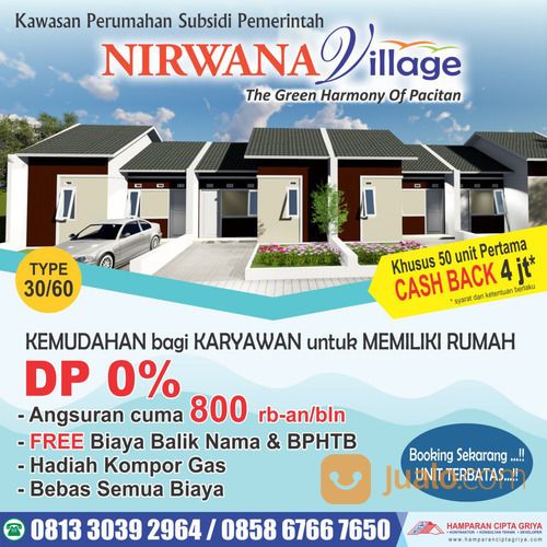 Rumah Murah Pacitan Subsidi