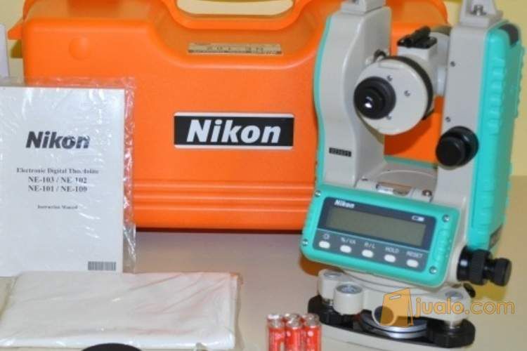 Spec Dan Harga digital theodolite Nikon NE 100 101 102 103 Gratis training