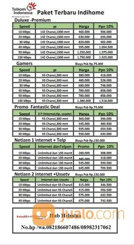 Promo Pasang Baru Indihome