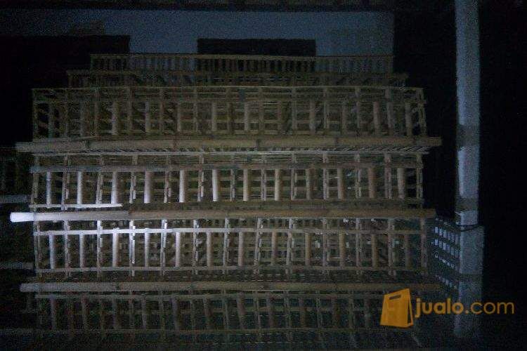 kandang ayam petelur dari bambu