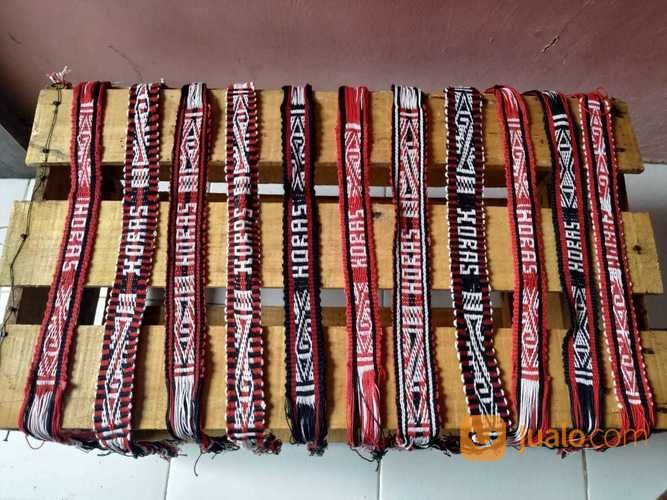 Sortali Asli Medan, Ulos, Kain Batak, Souvenir Batak, Kain Unik, Aksesoris, Gantungan, Pria, Wanita