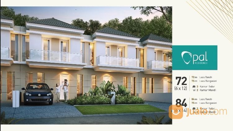 Rumah Cluster Baru Pondok Tjandra Candra Indah Waru Sidoarjo Surabaya