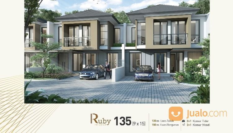Rumah Cluster Baru Pondok Tjandra Candra Indah Waru Sidoarjo Surabaya