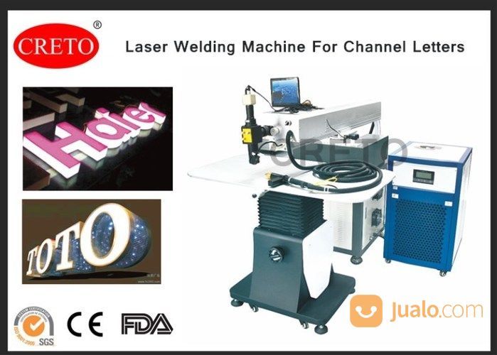 MESIN LAS LASER / MESIN LASER WELDING PEMBUATAN LOGO TOKO