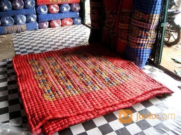 Karpet Tikar Kasur Lantai Palembang Bahan Busa & Dacron Dakron, Berkualitas, Awet, Bisa Diantar COD