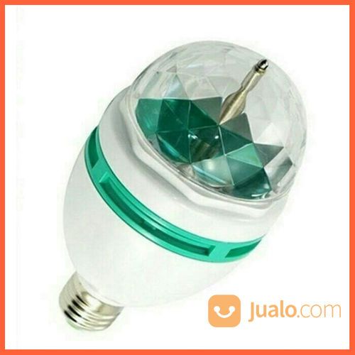 Lampu Led Hias Disco Berputar 3 Warna Biru Hijau Merah