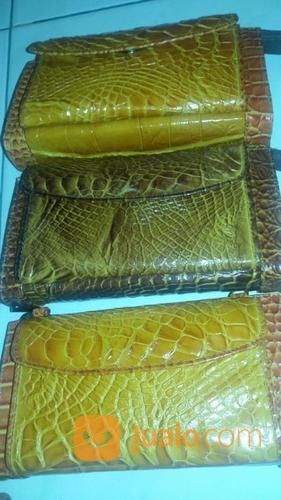 Dompet Kulit Buaya Asli Papua