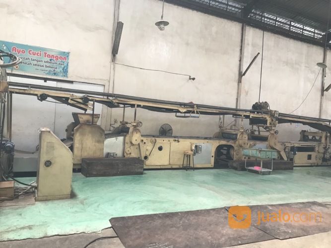 MESIN BEKAS PRODUKSI BISKUIT KOMPLIT DENGAN RESEP