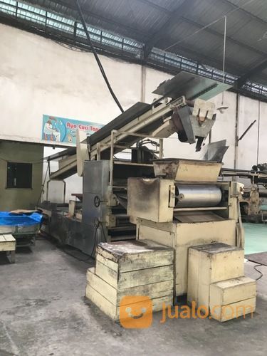 MESIN BEKAS PRODUKSI BISKUIT KOMPLIT DENGAN RESEP