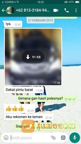 Poles Lampu Mobil Panggilan