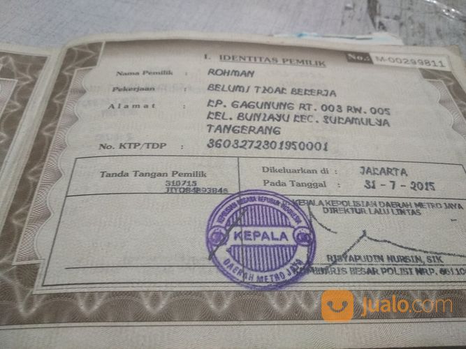 Ninja Kiss Mesin Orian