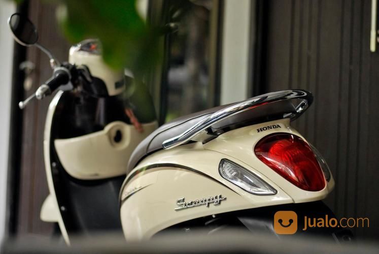 Dari Baru 1 Honda Scoopy 2014 Cream Cokelat Jakarta Motor Honda LED ExWanita