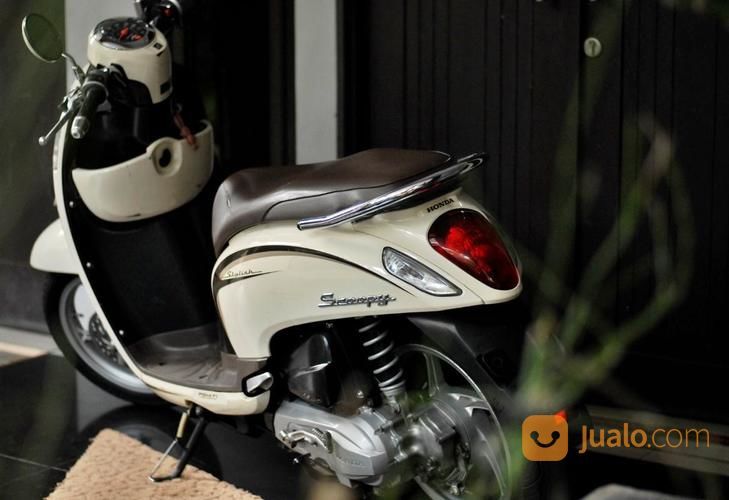 Dari Baru 1 Honda Scoopy 2014 Cream Cokelat Jakarta Motor Honda LED ExWanita