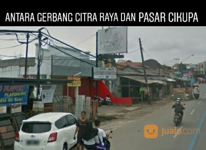 Tanah Cikupa 4.500m2 Dekat Gerbang Citra Raya Kab Tangerang Banten
