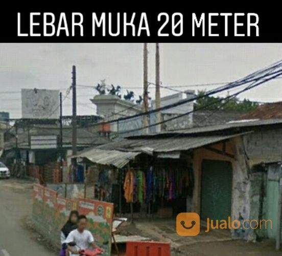 Tanah Cikupa 4.500m2 Dekat Gerbang Citra Raya Kab Tangerang Banten