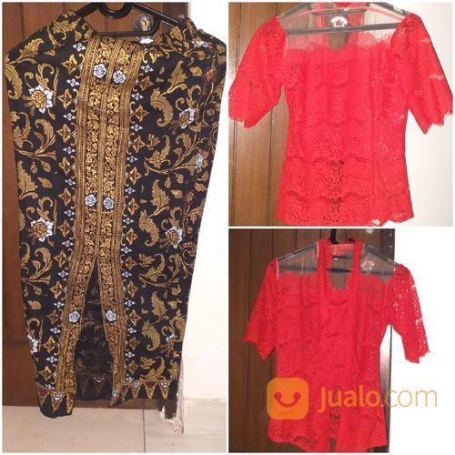 Kebaya Brokat + Rok Panjang