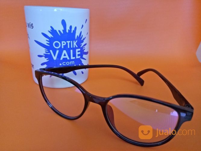 Frame Kacamata Bulat Hitam Cocok Buat Anak Muda
