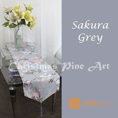Shabby Chic Table Runner / Taplak Meja Tamu Kain Bunga