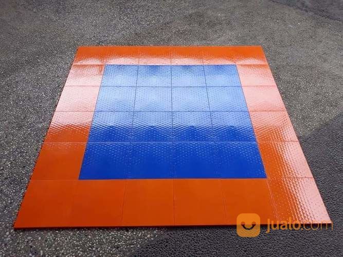 Lantai Matras Interlock Lapangan Olah Raga Futsal Dan Badminton