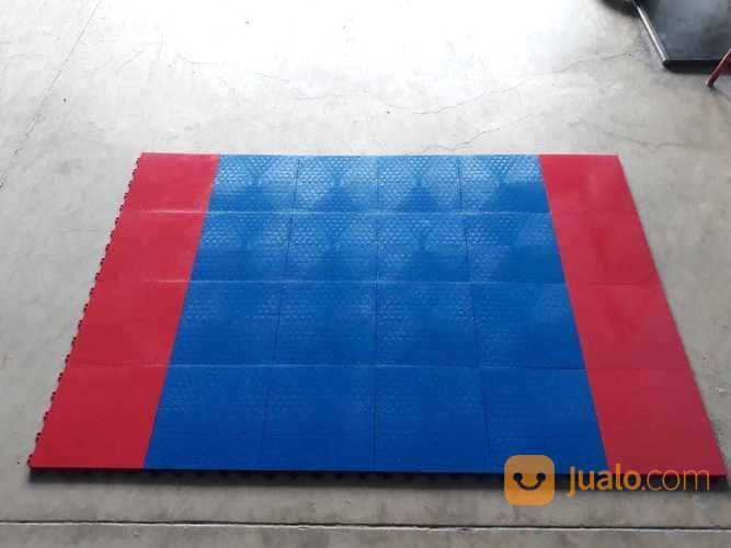 Lantai Matras Interlock Lapangan Olah Raga Futsal Dan Badminton