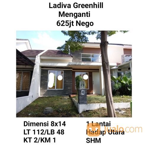 Rumah Murah Ladiva Menganti Gresik Surabaya Siap Huni Terawat Nego