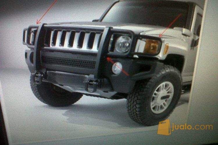 Aksessoris Hummer H3 - Front Bumper, Grill Guard Black