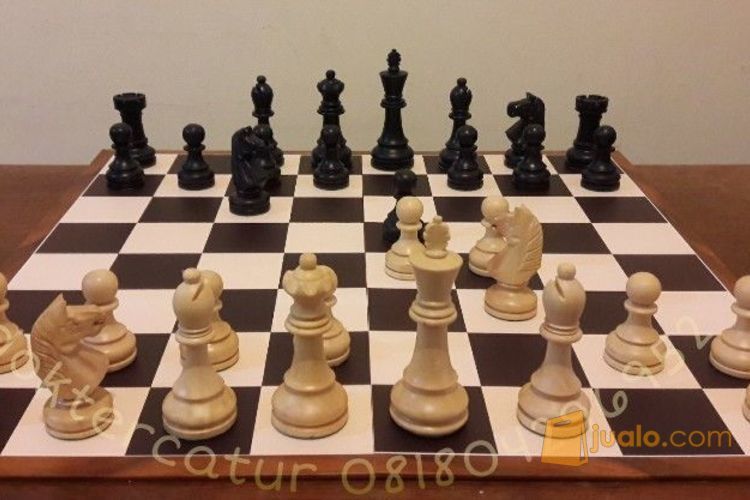 Catur kayu HALUS buatannya MURAH harganya