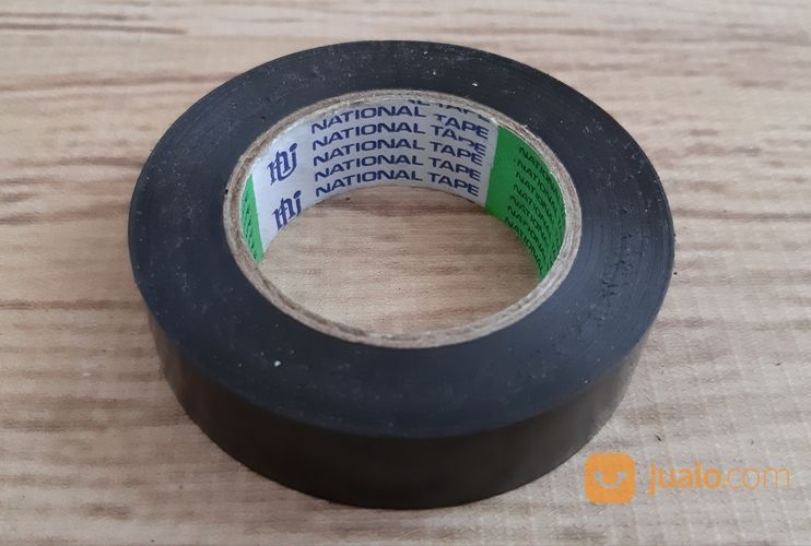 Isolasi Listrik Kabel Hitam National Vinyl Electrical Tape