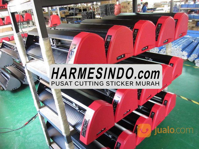 MESIN CETAK STICKER OTOMATIS MURAH SUMBAWA | Alat Cutting Plotter Pemotong Stike Vinyl Polyflex