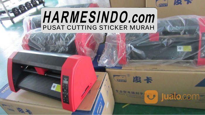 MESIN CETAK STICKER OTOMATIS MURAH KENDARI | Alat Cutting Plotter Pemotong Stike Vinyl Polyflex