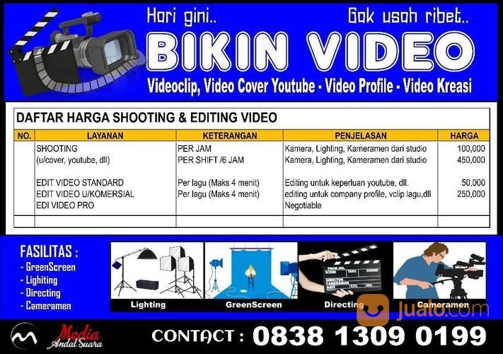 JASA BIKIN VIDEO DAN EDIT VIDEO MURAH