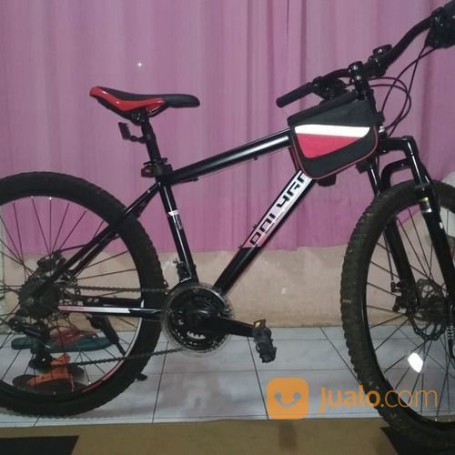 Sepeda Gunung Polygon MTB Monarch 3 + Tas Sepeda Dan Security Lock