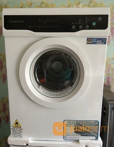 Mesin Pengering Pakaian Dryer Gas Diamante 10.5 Kg Double Selenoid