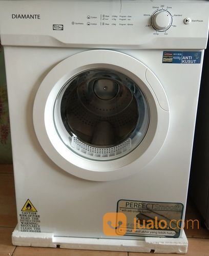Mesin Pengering Pakaian Dryer Gas Diamante 10.5 Kg Double Selenoid