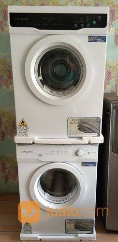 Mesin Pengering Pakaian Dryer Gas Diamante 10.5 Kg Double Selenoid
