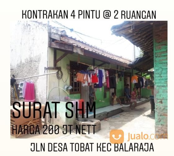 4 Unit Kontrakan Di Desa Pos Sentul Kec Balaraja Kab Tangerang Propinsi Banten