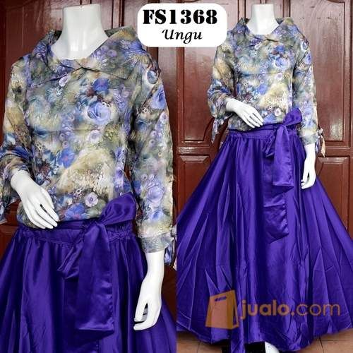Setelan Baju Pesta Dian Pelangi FS1368