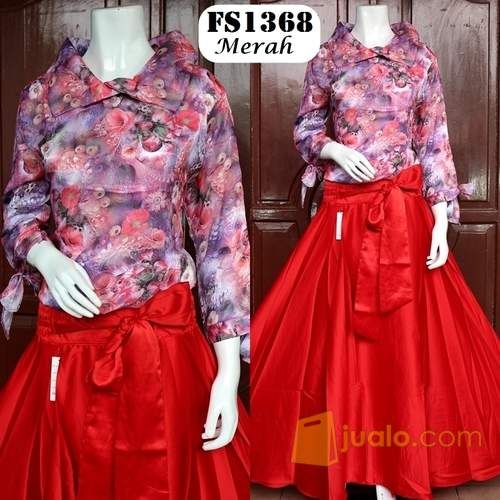 Setelan Baju Pesta Dian Pelangi FS1368