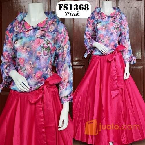 Setelan Baju Pesta Dian Pelangi FS1368