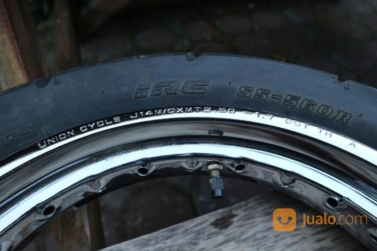 Lingkaran Velg Union Dan Ban IRC R14 Kawasaki KLX Dtracker Original Copotan