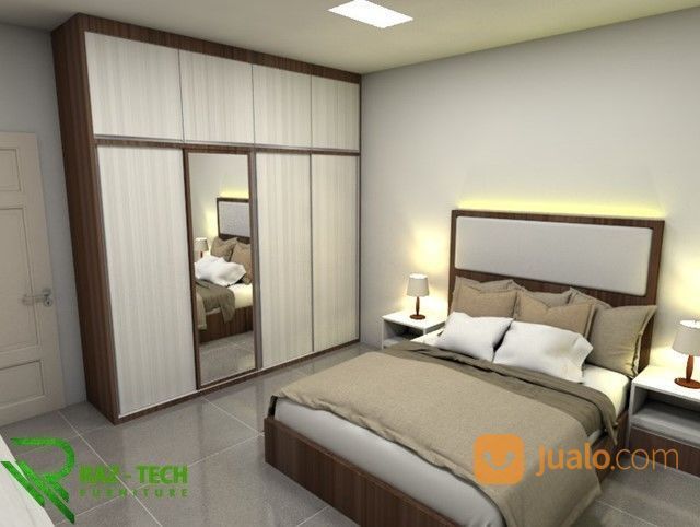 Master Room Tempahan Finishing HPL Medan Free Design