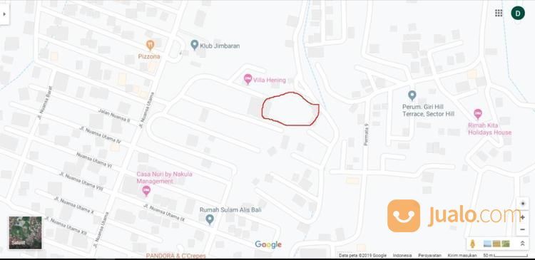 Tanah Di Kori Nuansa, Jimbaran