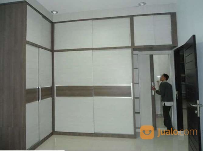 Lemari Pakaian Finishing HPL Full Plafon Raz Tech Furniture