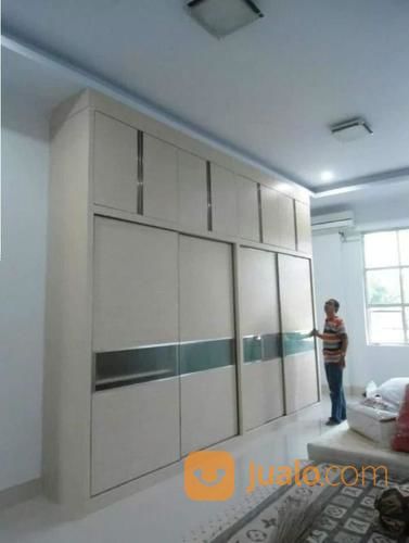 Lemari Pakaian Finishing HPL Full Plafon Raz Tech Furniture