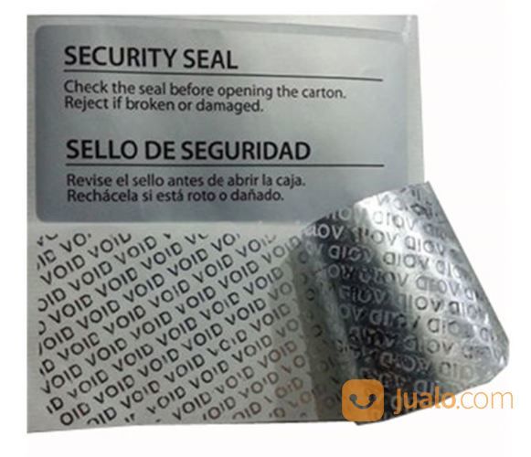 Temper Sticker VOID Stiker