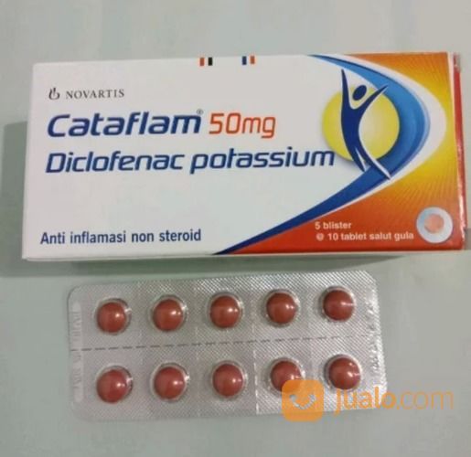Cataflam 50 Mg Tablet Per Strip